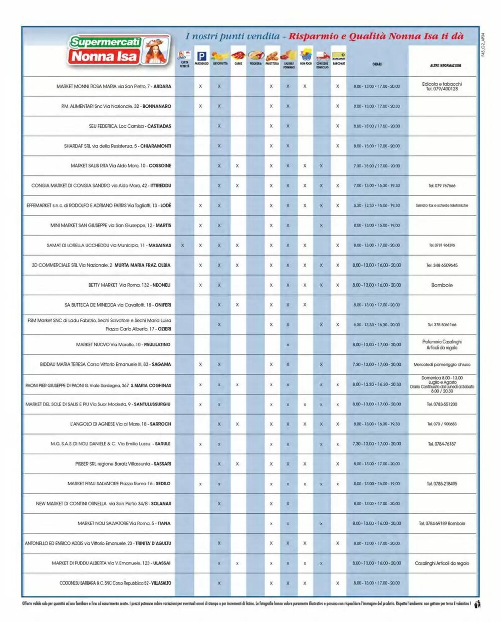 Volantino promozionale Maxi Nonna Isa  valide dal 20/02/2026 - Pagina 9.