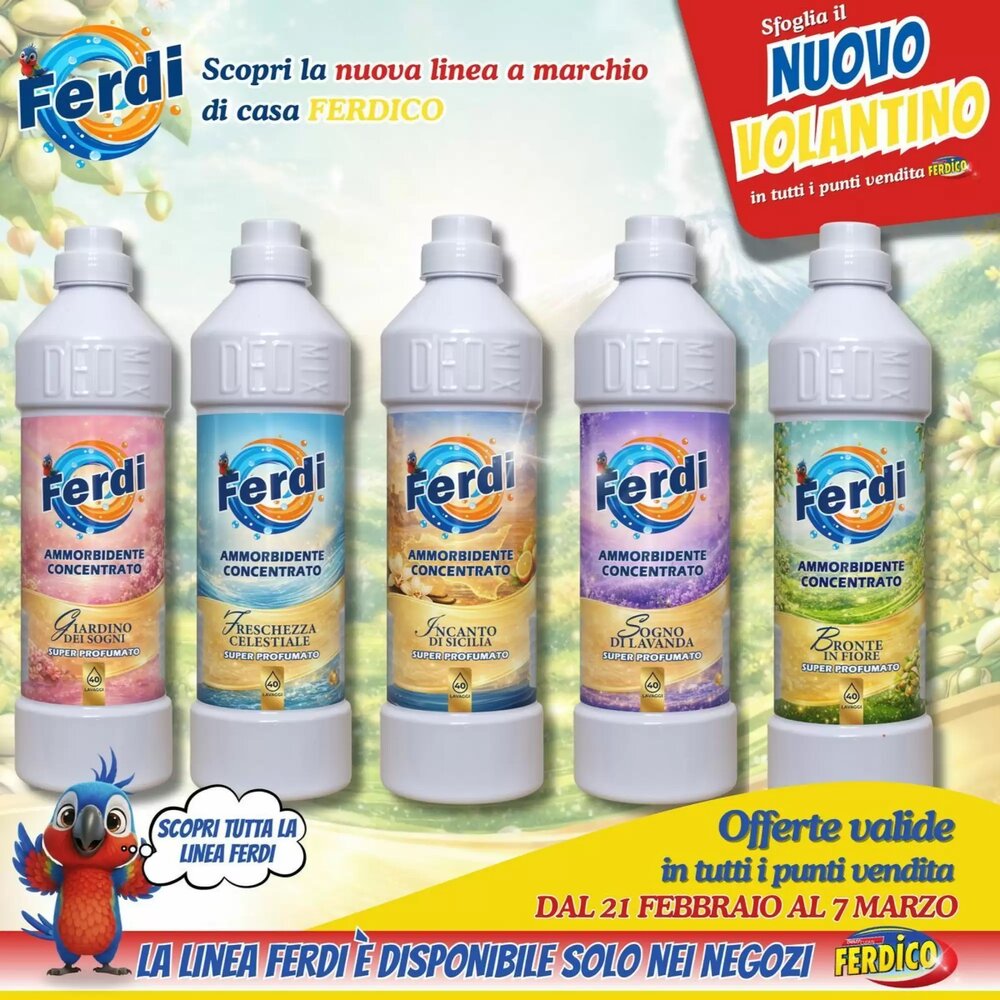 Volantino promozionale Ferdico  valide dal 21/02/2026 - Pagina 1.