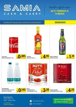 Volantino promozionale Samia Cash and Carry  valide dal 21/02/2026