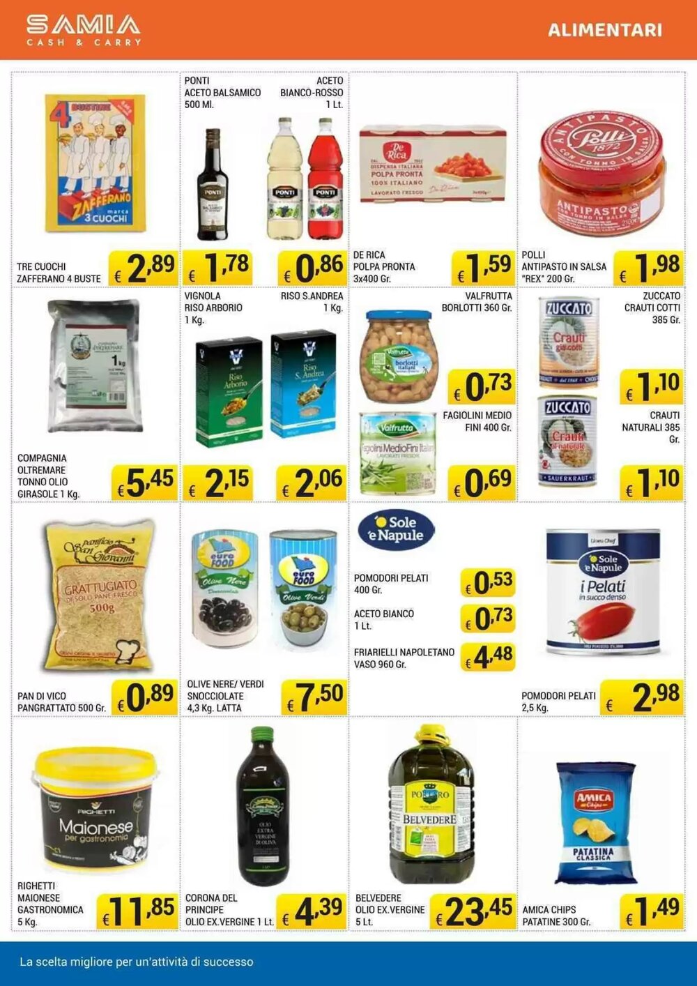 Volantino promozionale Samia Cash and Carry  valide dal 21/02/2026 - Pagina 4.