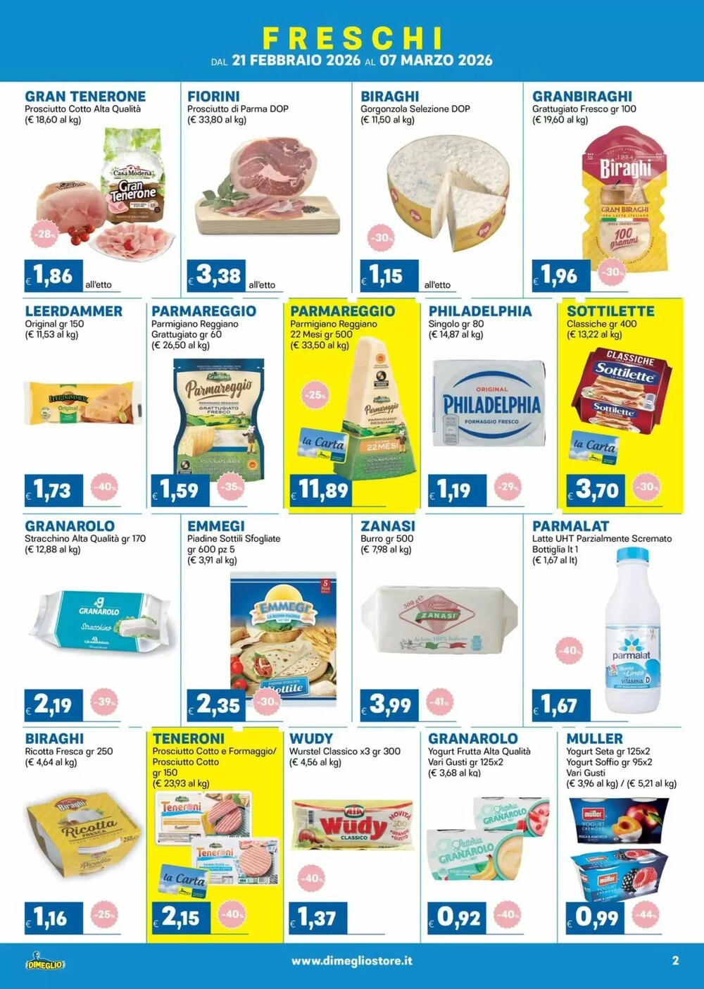 Volantino promozionale DiMeglio  valide dal 21/02/2026 - Pagina 2.