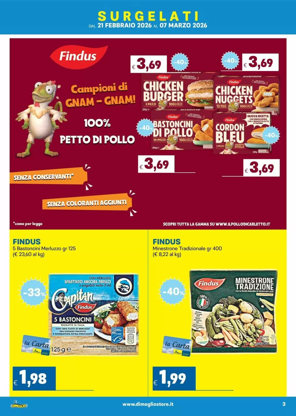 Volantino promozionale DiMeglio  valide dal 21/02/2026 - Pagina 3.