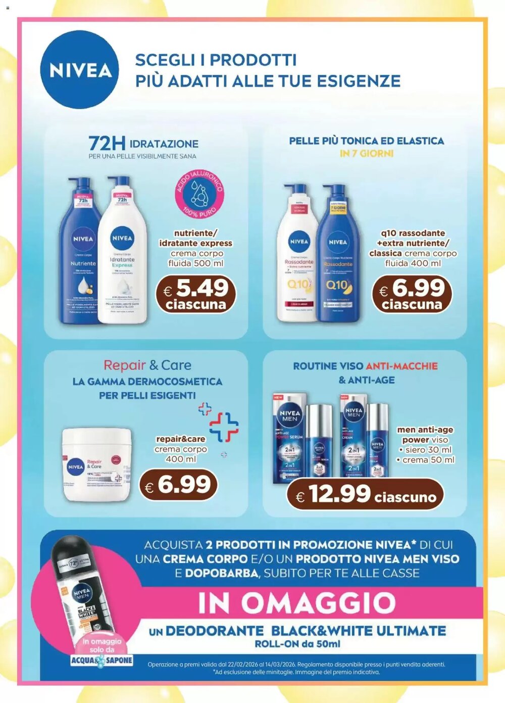 Volantino promozionale Acqua & Sapone  valide dal 22/02/2026 - Pagina 13.