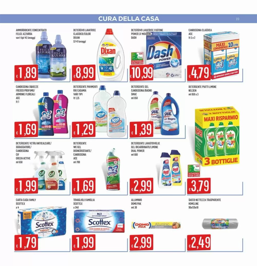 Volantino promozionale Sisa  valide dal 22/02/2026 - Pagina 19.