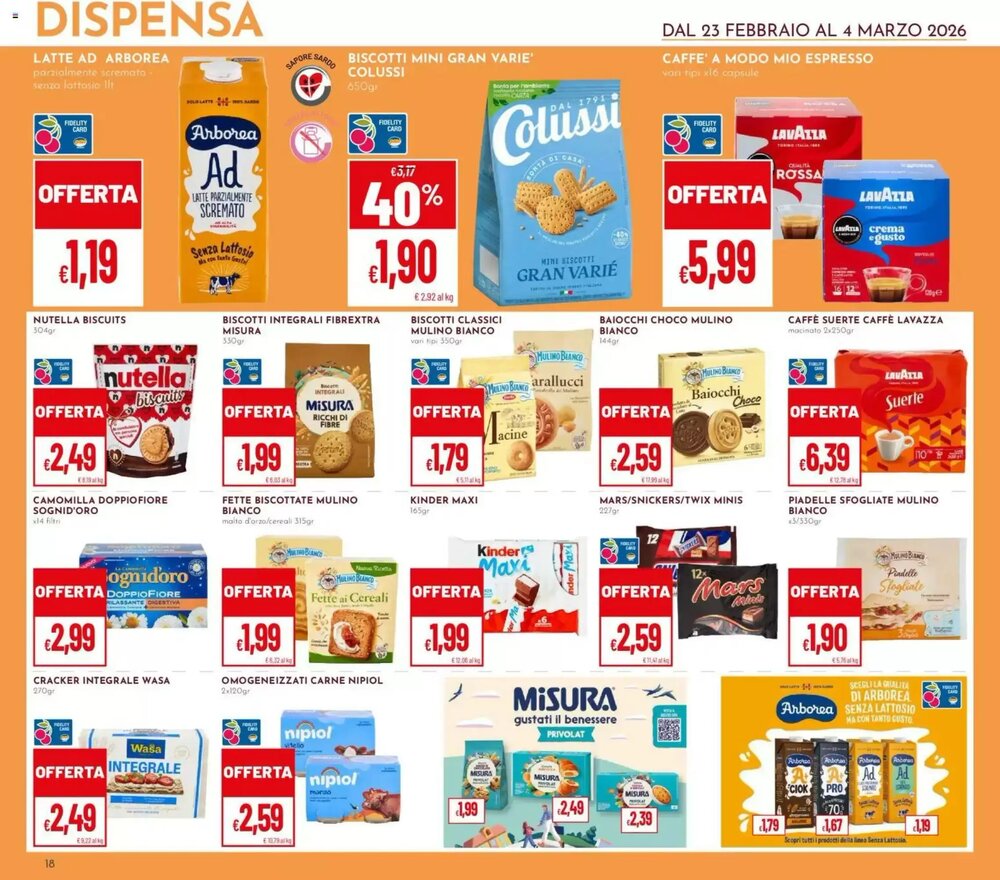 Volantino promozionale Pan  valide dal 23/02/2026 - Pagina 18.