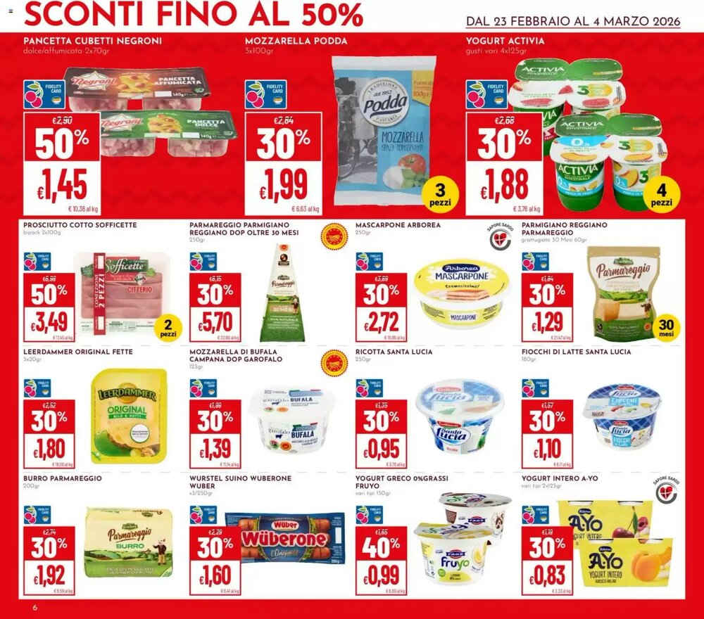 Volantino promozionale Pan  valide dal 23/02/2026 - Pagina 6.