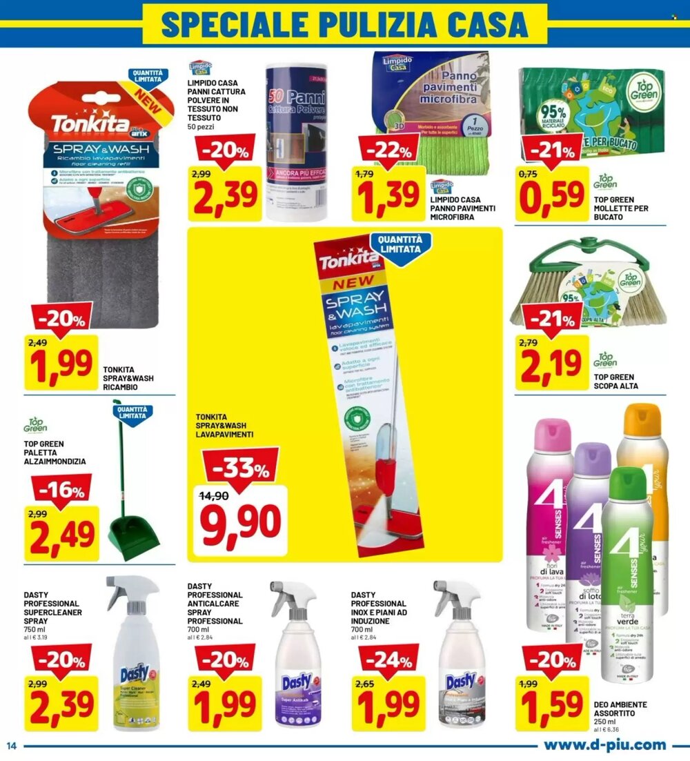 Volantino promozionale DPiù  valide dal 23/02/2026 - Pagina 14.