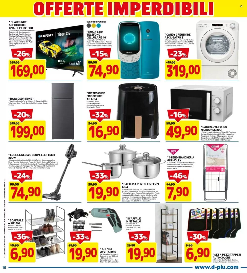 Volantino promozionale DPiù  valide dal 23/02/2026 - Pagina 16.