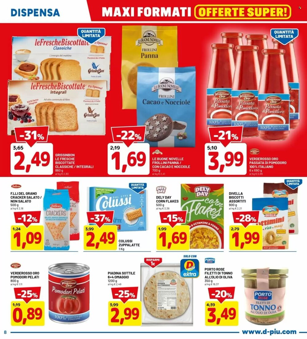 Volantino promozionale DPiù  valide dal 23/02/2026 - Pagina 8.