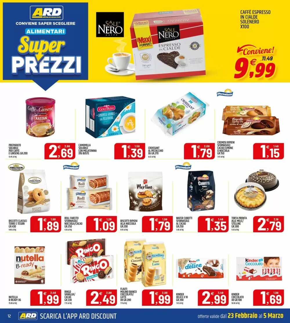 Volantino promozionale Ard Discount  valide dal 23/02/2026 - Pagina 12.