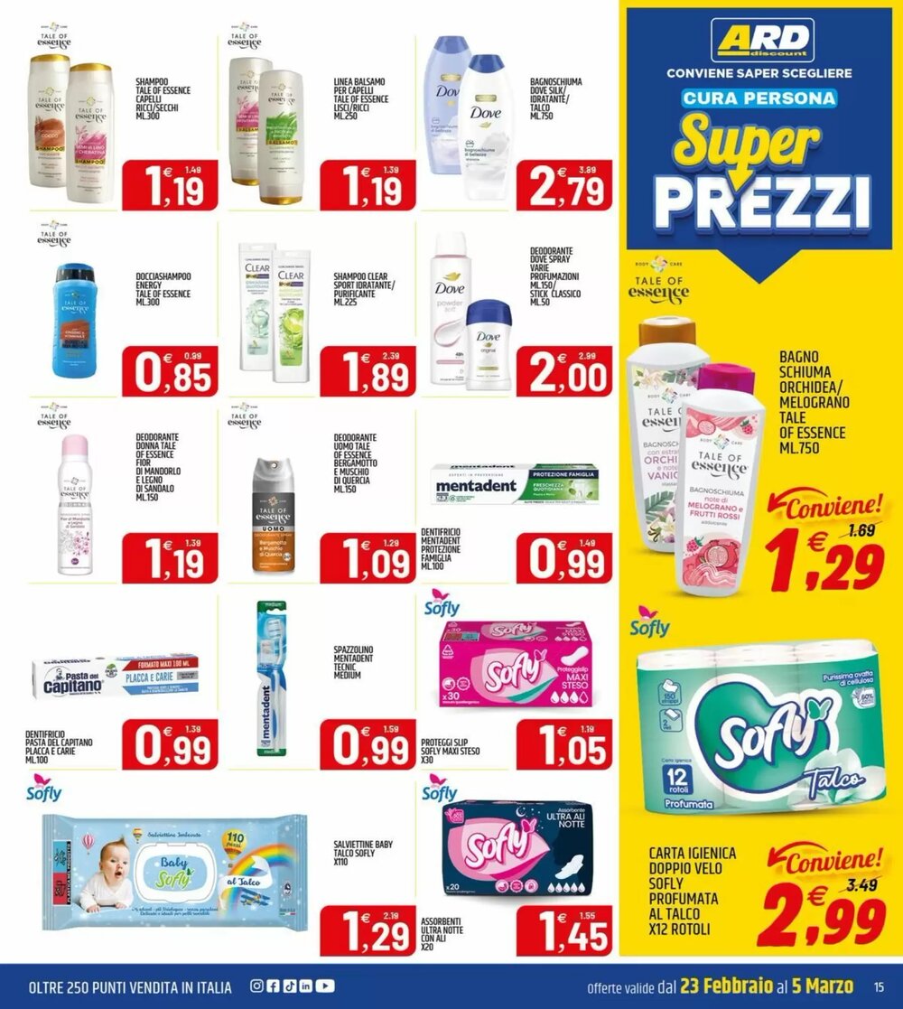 Volantino promozionale Ard Discount  valide dal 23/02/2026 - Pagina 15.