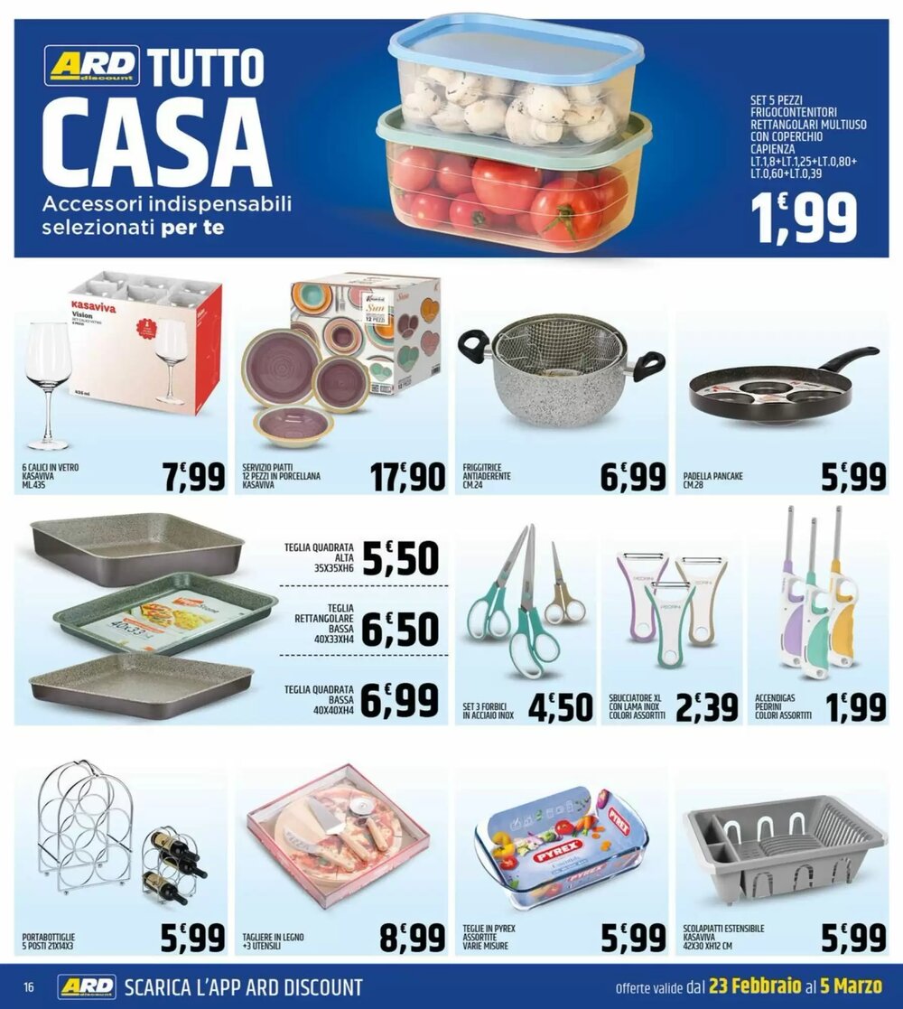 Volantino promozionale Ard Discount  valide dal 23/02/2026 - Pagina 16.