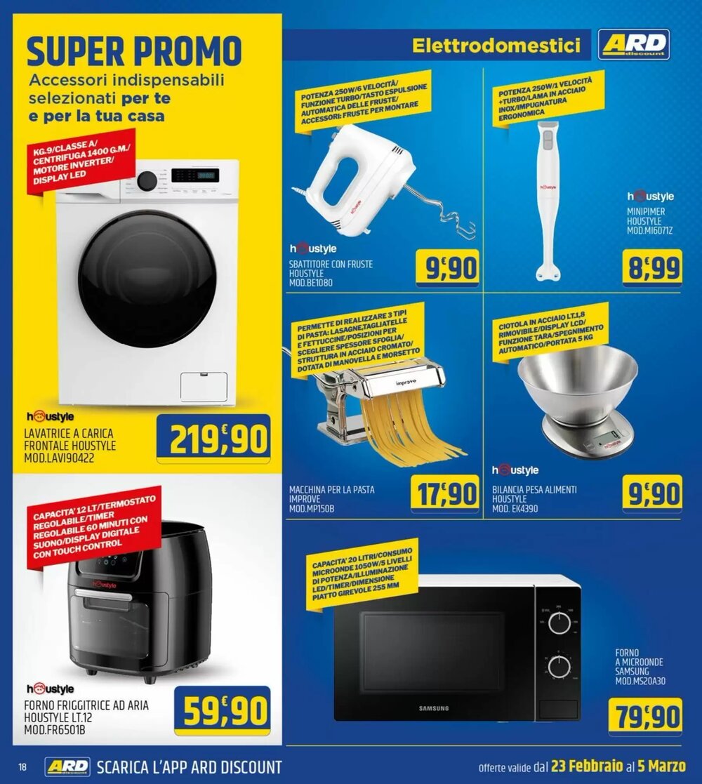 Volantino promozionale Ard Discount  valide dal 23/02/2026 - Pagina 18.