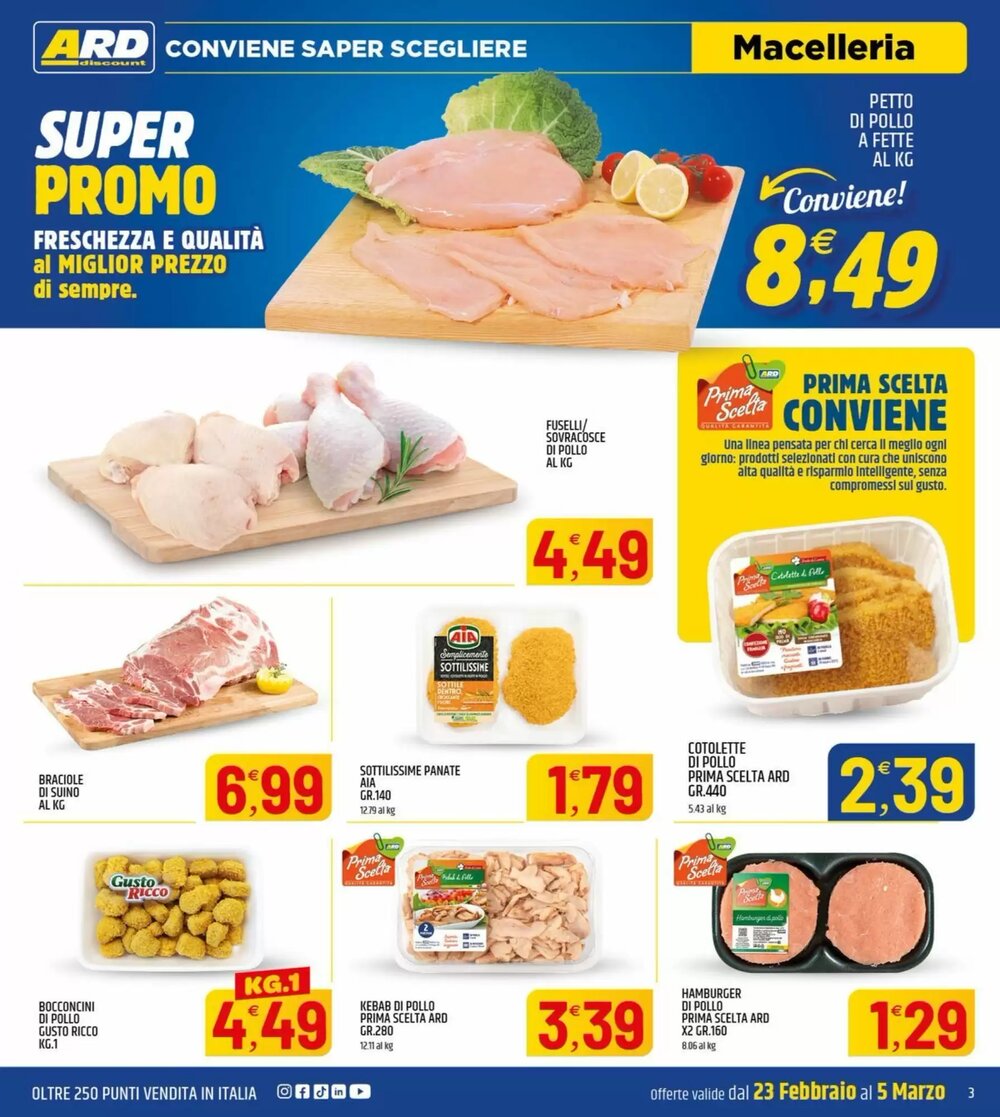 Volantino promozionale Ard Discount  valide dal 23/02/2026 - Pagina 3.