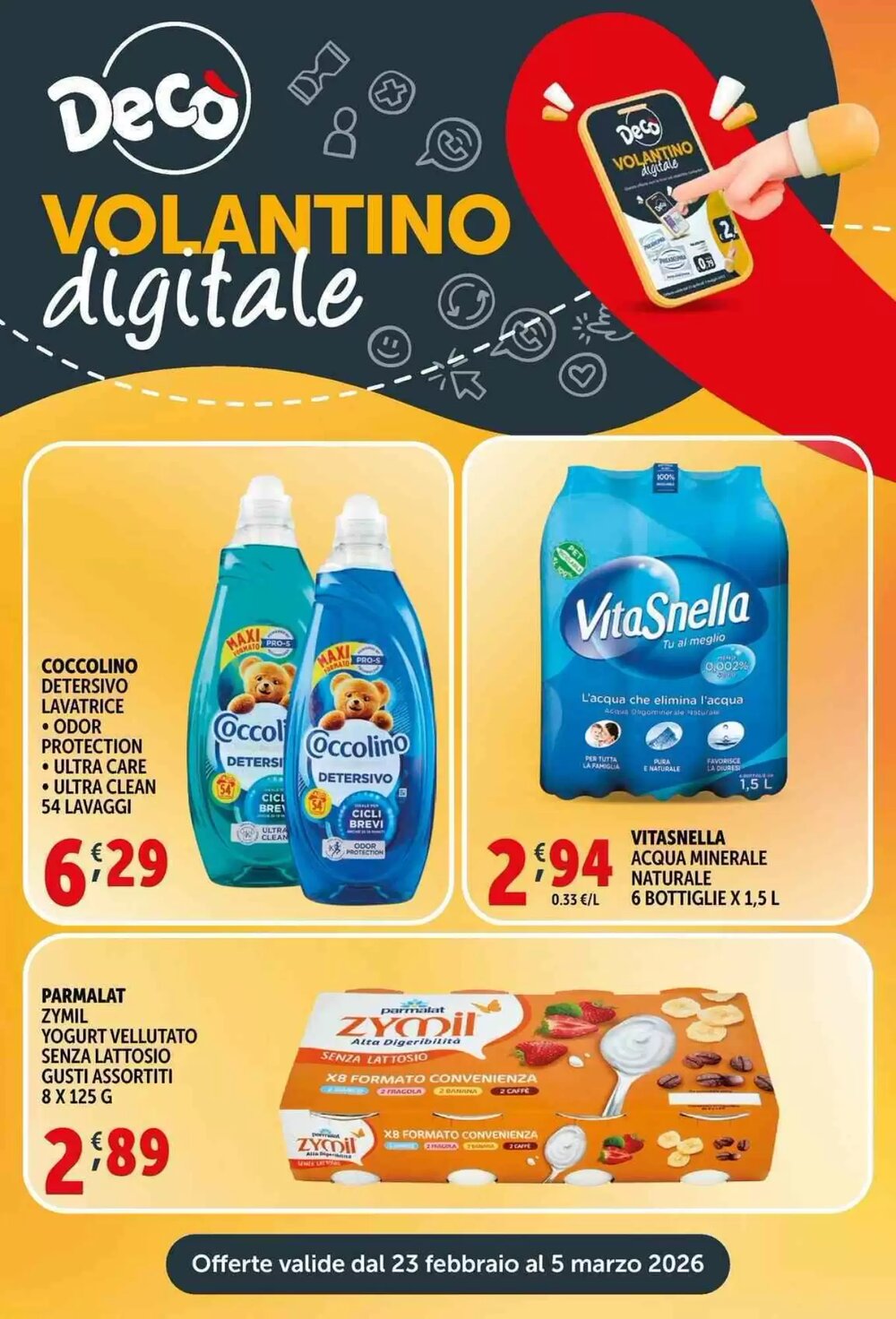 Volantino promozionale Deco Supermercati  valide dal 23/02/2026 - Pagina 21.