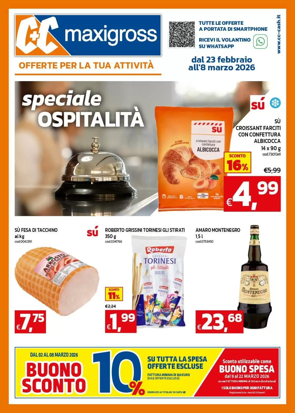Volantino promozionale Italmark  valide dal 23/02/2026 - Pagina 1.