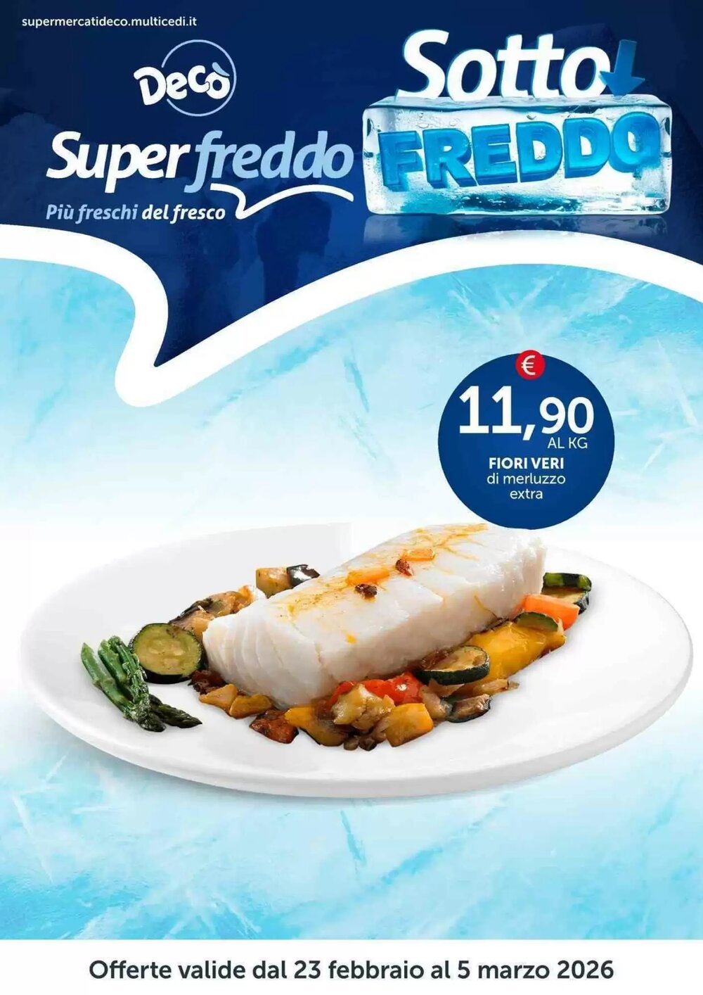 Volantino promozionale Deco Supermercati  valide dal 23/02/2026 - Pagina 1.
