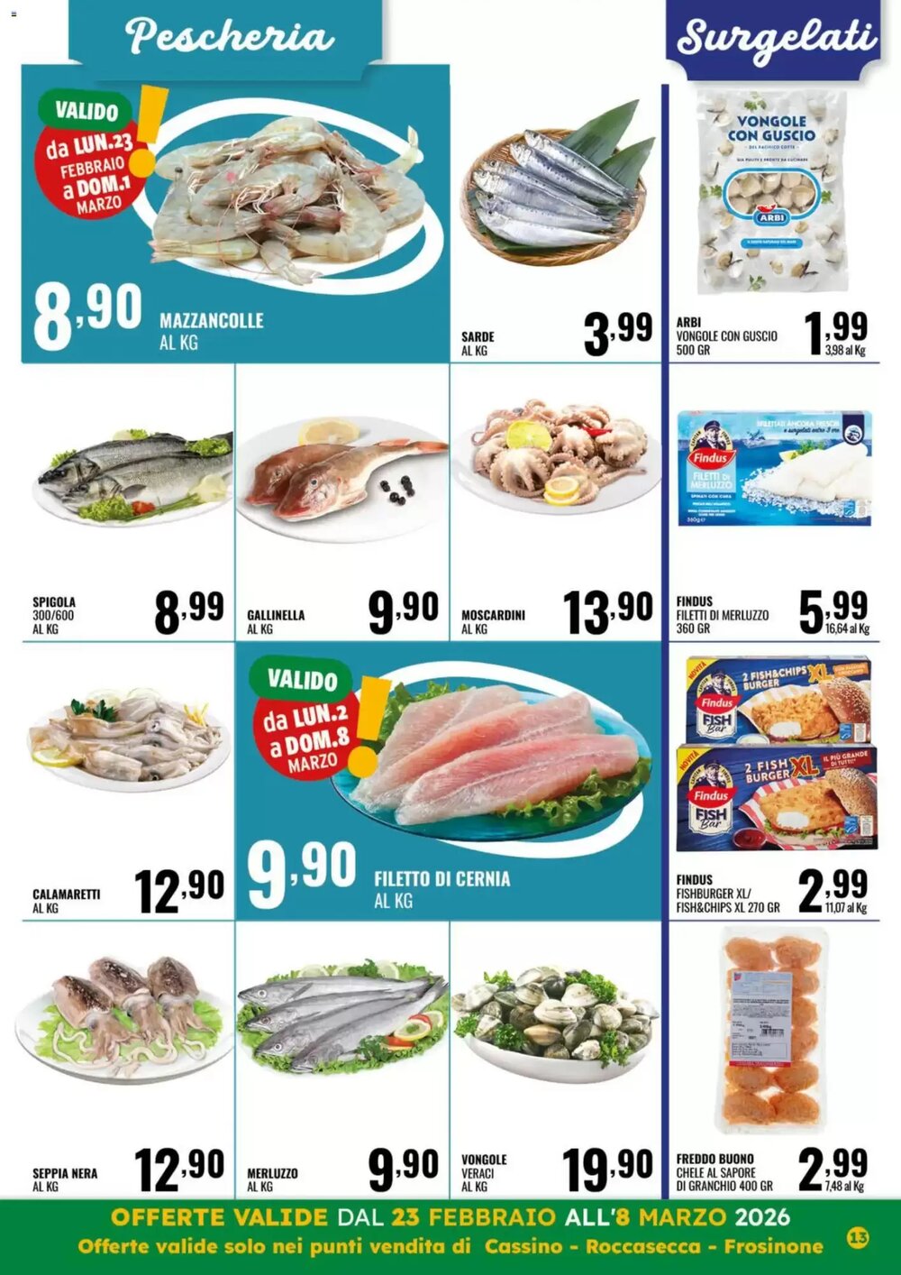 Volantino promozionale Gecop  valide dal 23/02/2026 - Pagina 13.