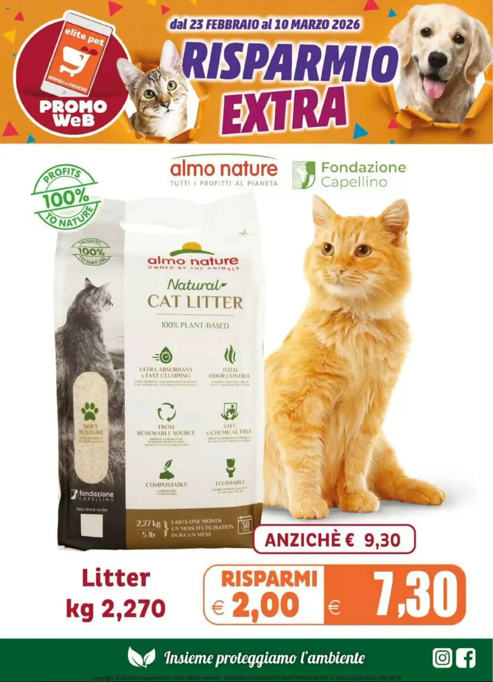 Volantino promozionale Elite Pet  valide dal 23/02/2026 - Pagina 12.