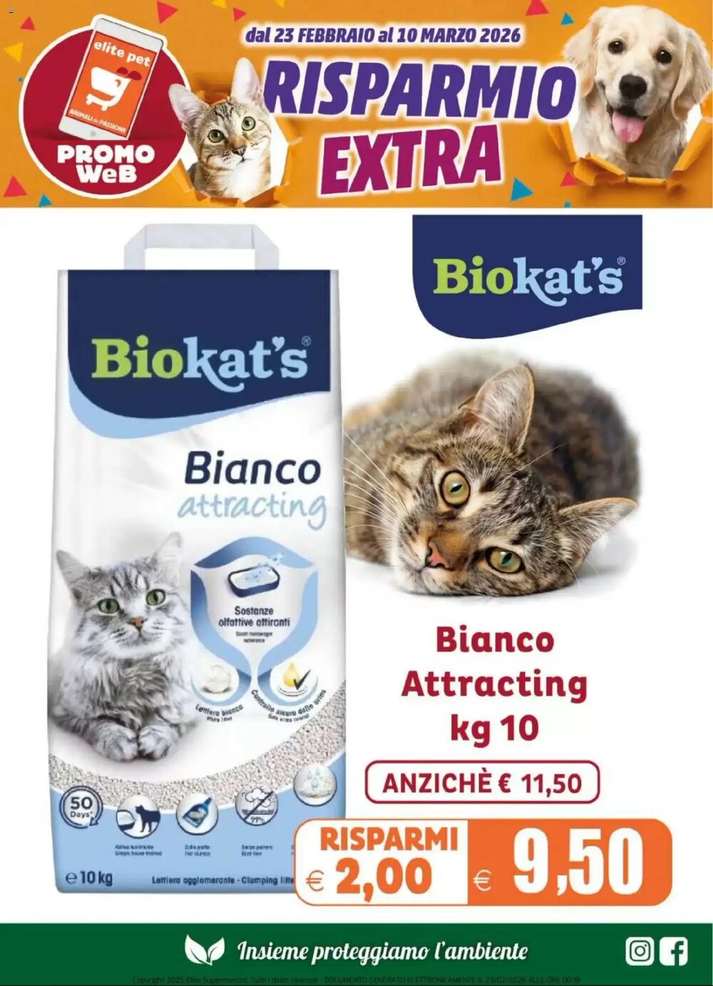 Volantino promozionale Elite Pet  valide dal 23/02/2026 - Pagina 13.