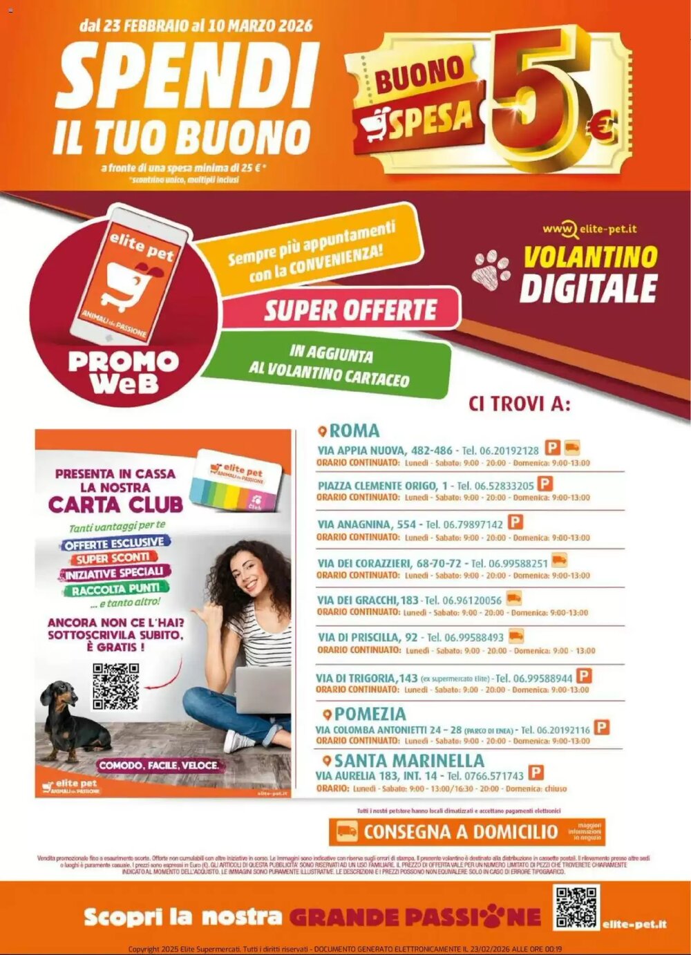 Volantino promozionale Elite Pet  valide dal 23/02/2026 - Pagina 14.