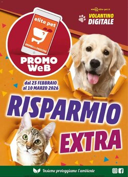 Volantino promozionale Elite Pet  valide dal 23/02/2026