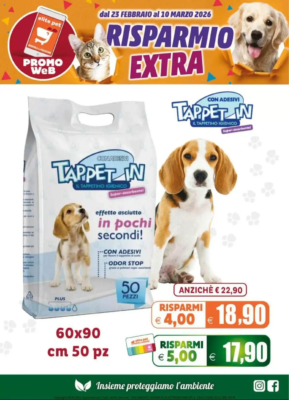 Volantino promozionale Elite Pet  valide dal 23/02/2026 - Pagina 6.