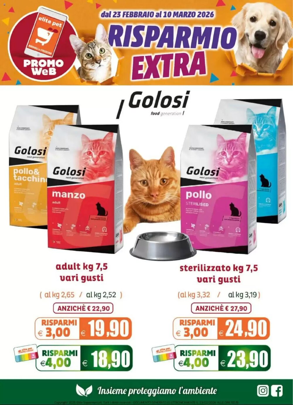 Volantino promozionale Elite Pet  valide dal 23/02/2026 - Pagina 8.
