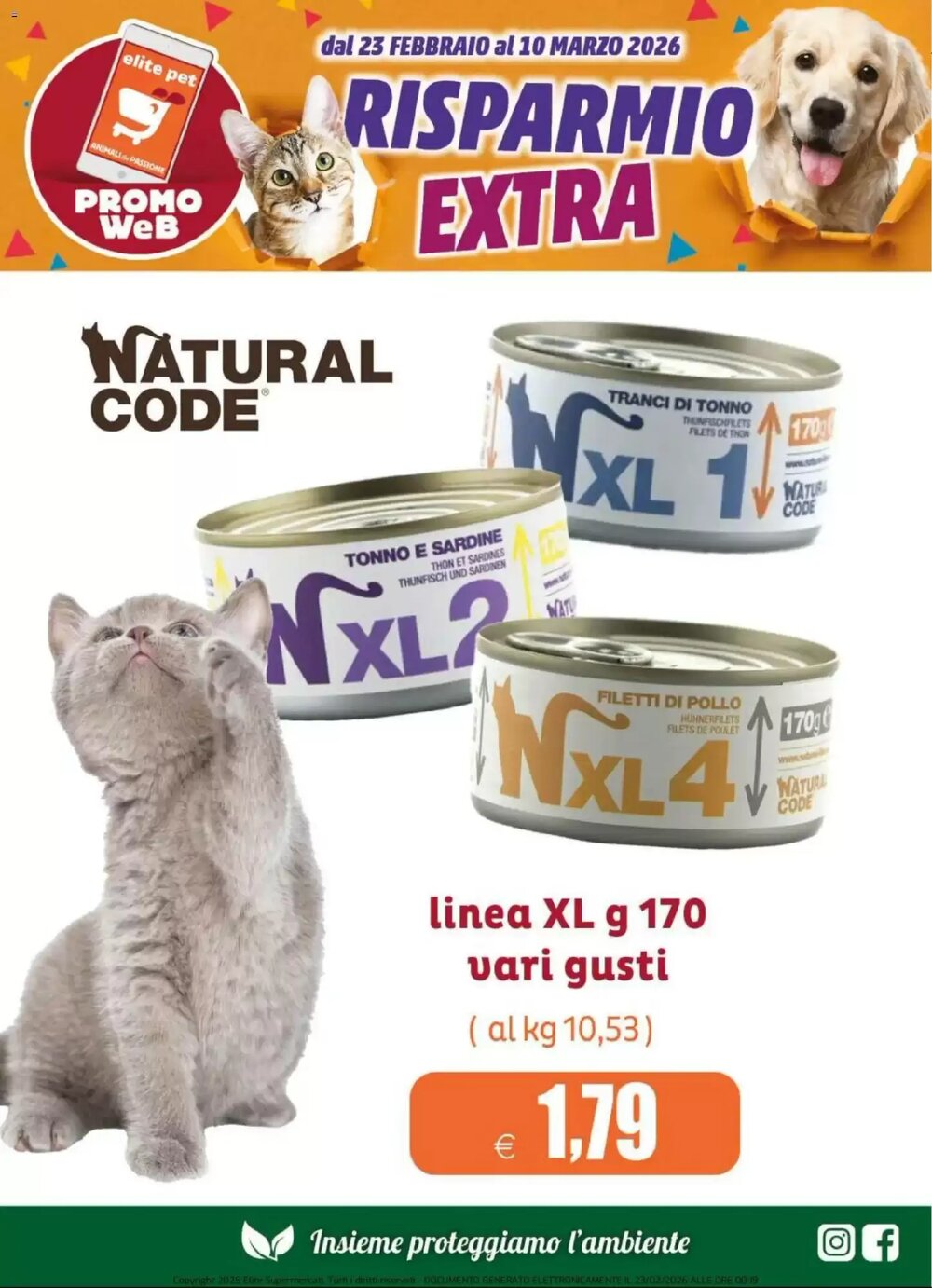 Volantino promozionale Elite Pet  valide dal 23/02/2026 - Pagina 9.