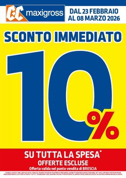 Volantino promozionale C+C maxigross  valide dal 23/02/2026