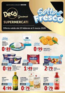 Volantino promozionale Gourmet Déco  valide dal 23/02/2026
