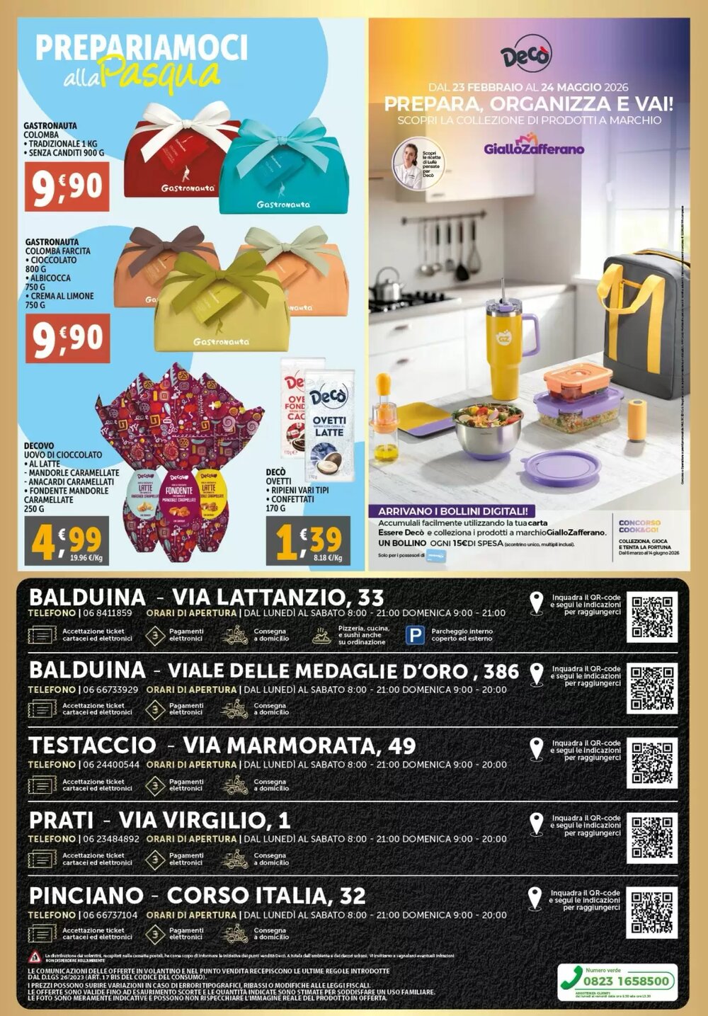 Volantino promozionale Gourmet Déco  valide dal 23/02/2026 - Pagina 7.