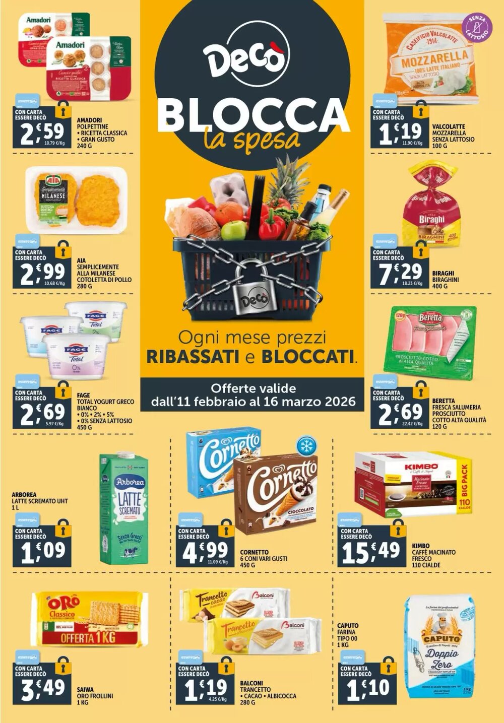 Volantino promozionale Gourmet Déco  valide dal 23/02/2026 - Pagina 8.