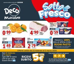 Volantino promozionale Deco Maxistore valide dal 23/02/2026