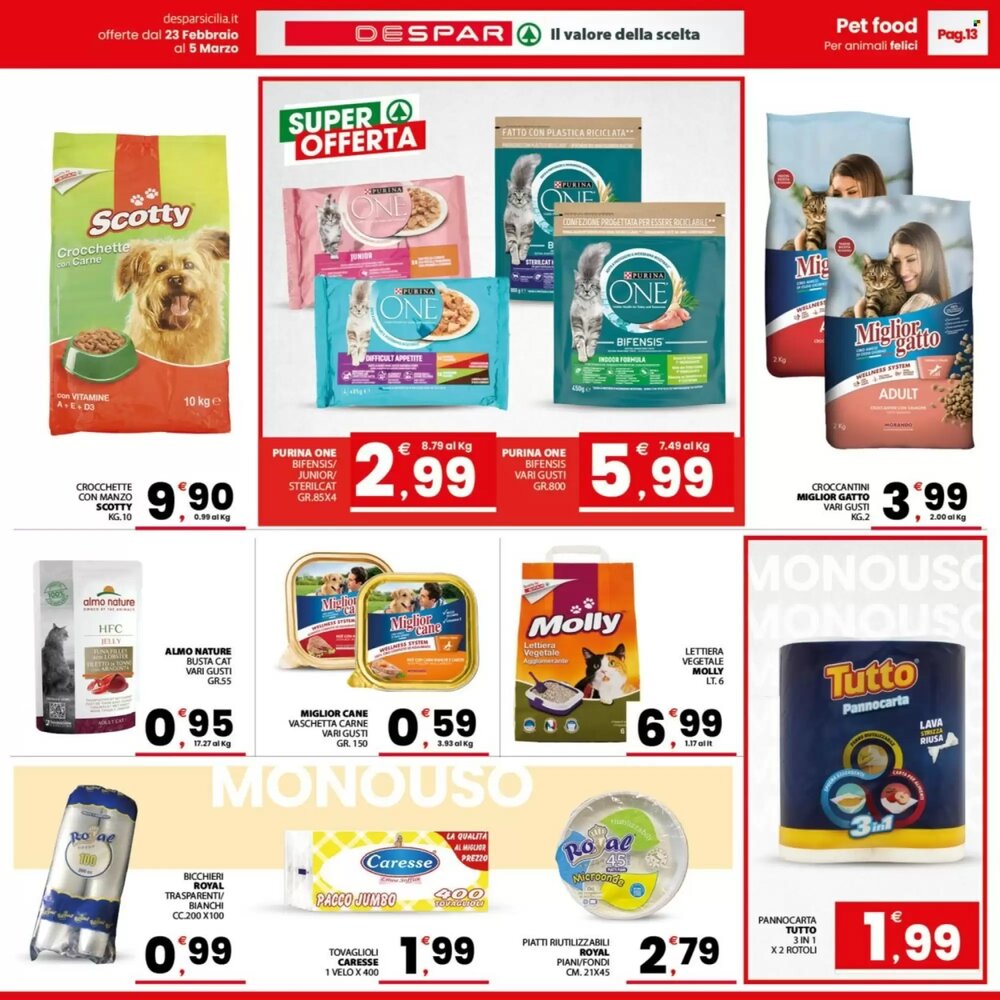 Volantino promozionale Despar Sicilia  valide dal 23/02/2026 - Pagina 13.