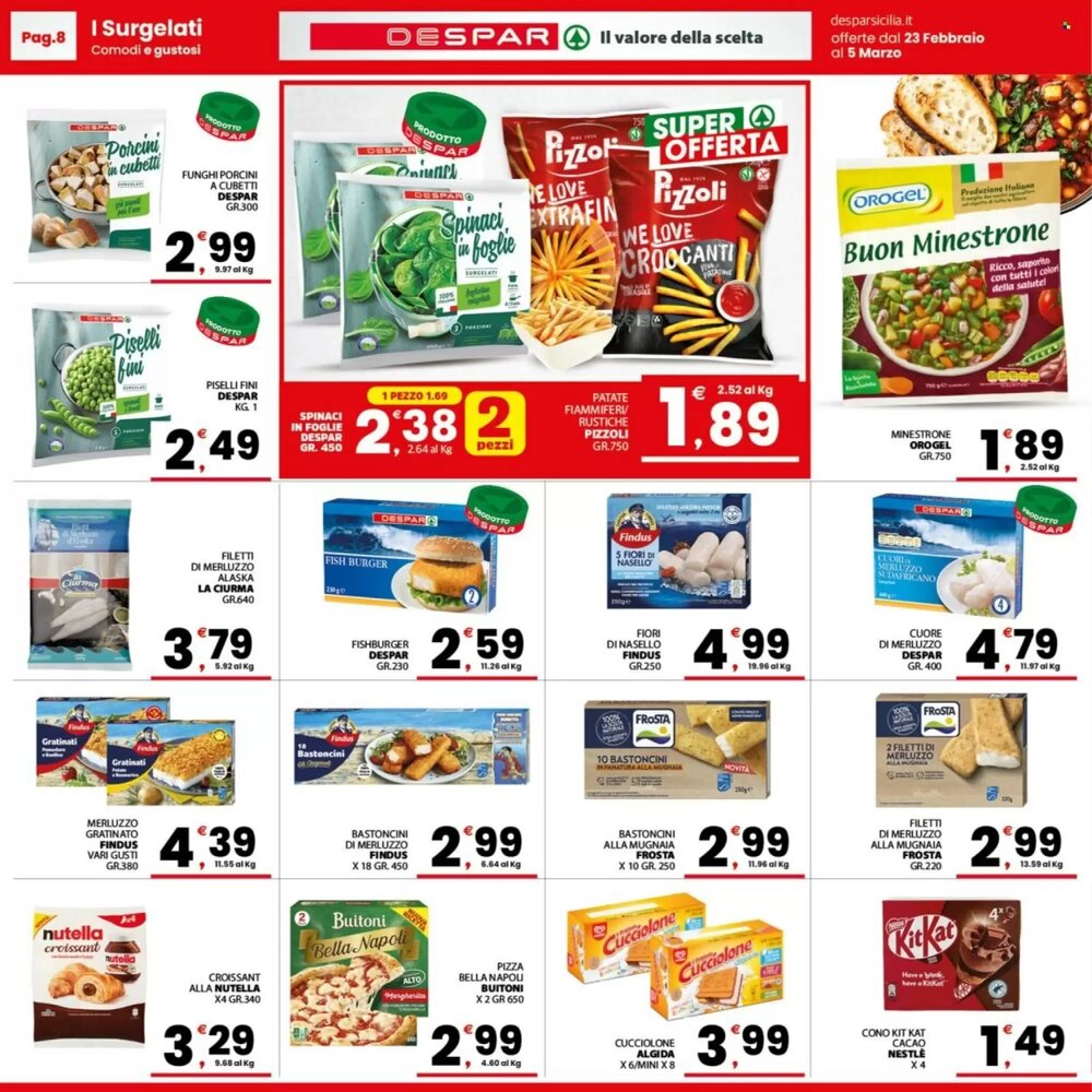 Volantino promozionale Despar Sicilia  valide dal 23/02/2026 - Pagina 8.