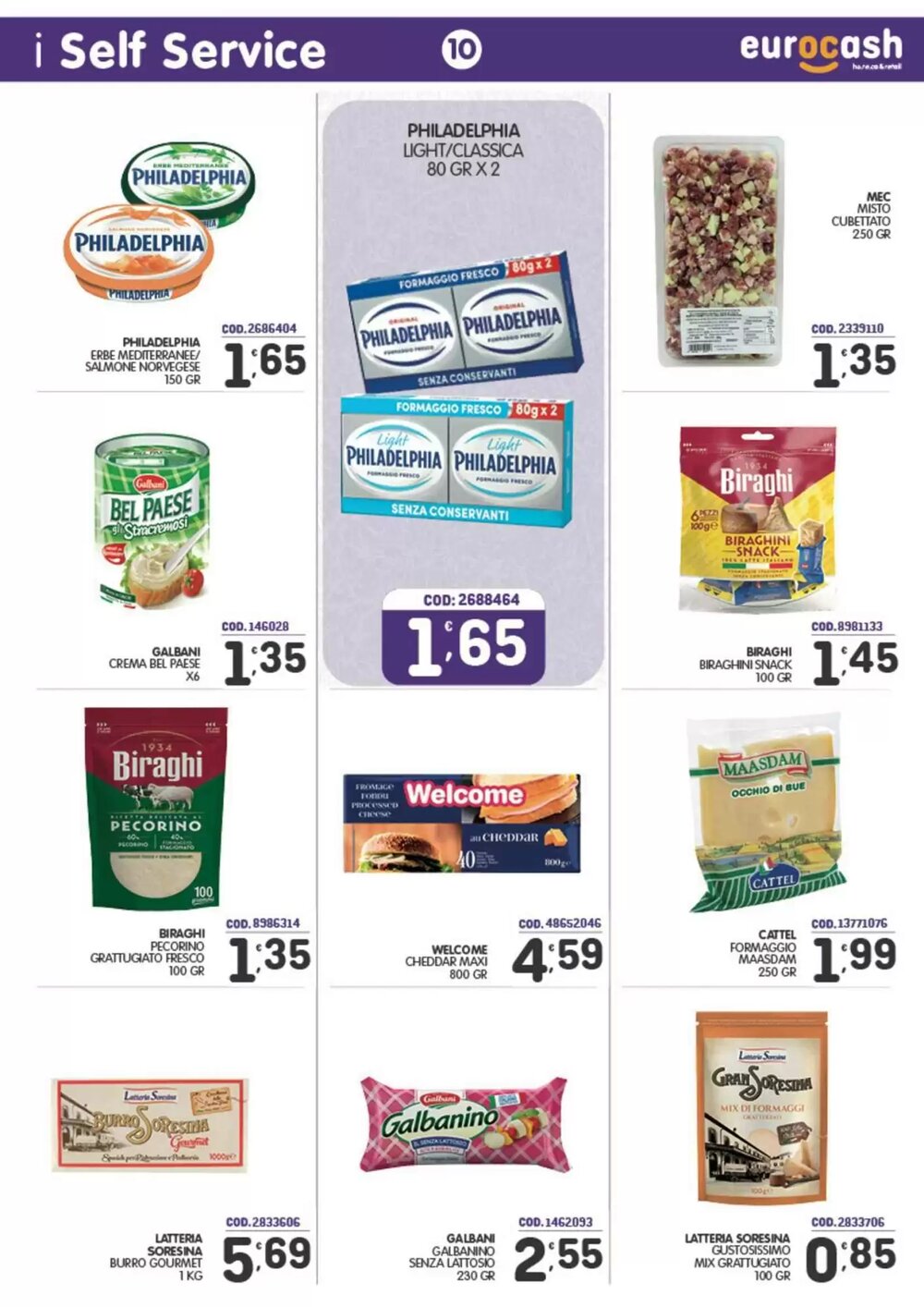 Volantino promozionale Eurocash  valide dal 23/02/2026 - Pagina 10.