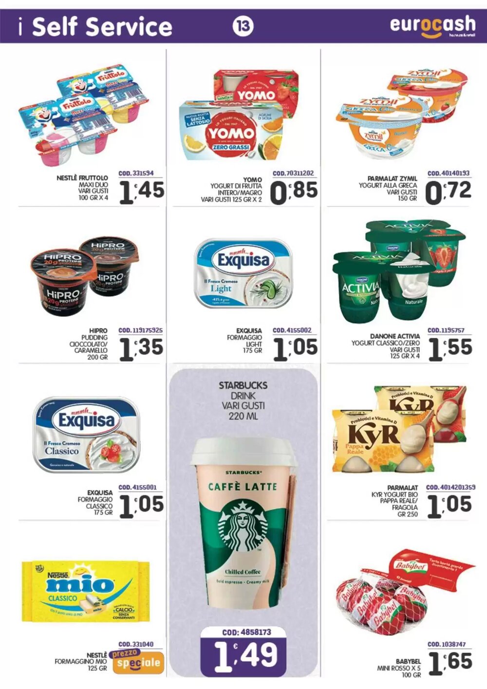 Volantino promozionale Eurocash  valide dal 23/02/2026 - Pagina 13.