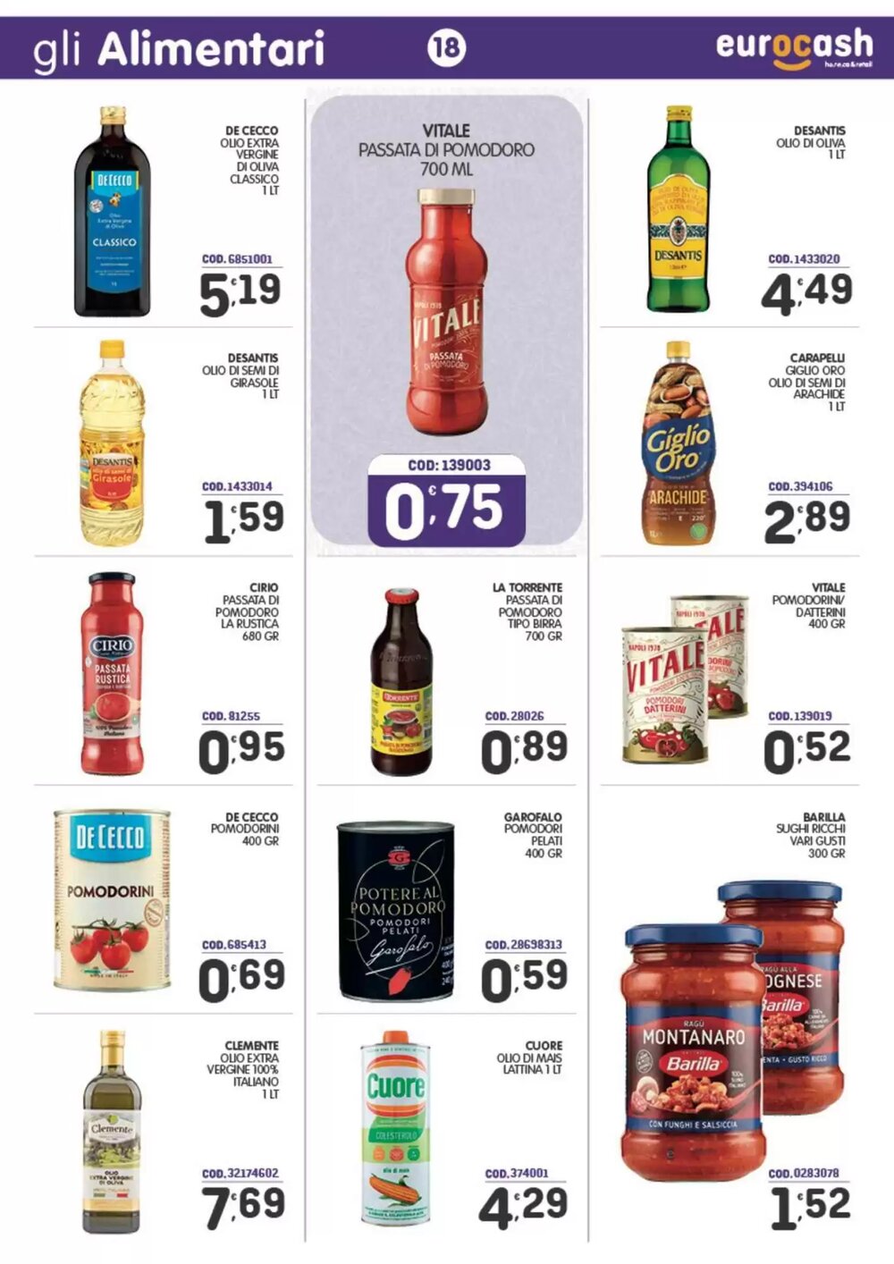 Volantino promozionale Eurocash  valide dal 23/02/2026 - Pagina 18.