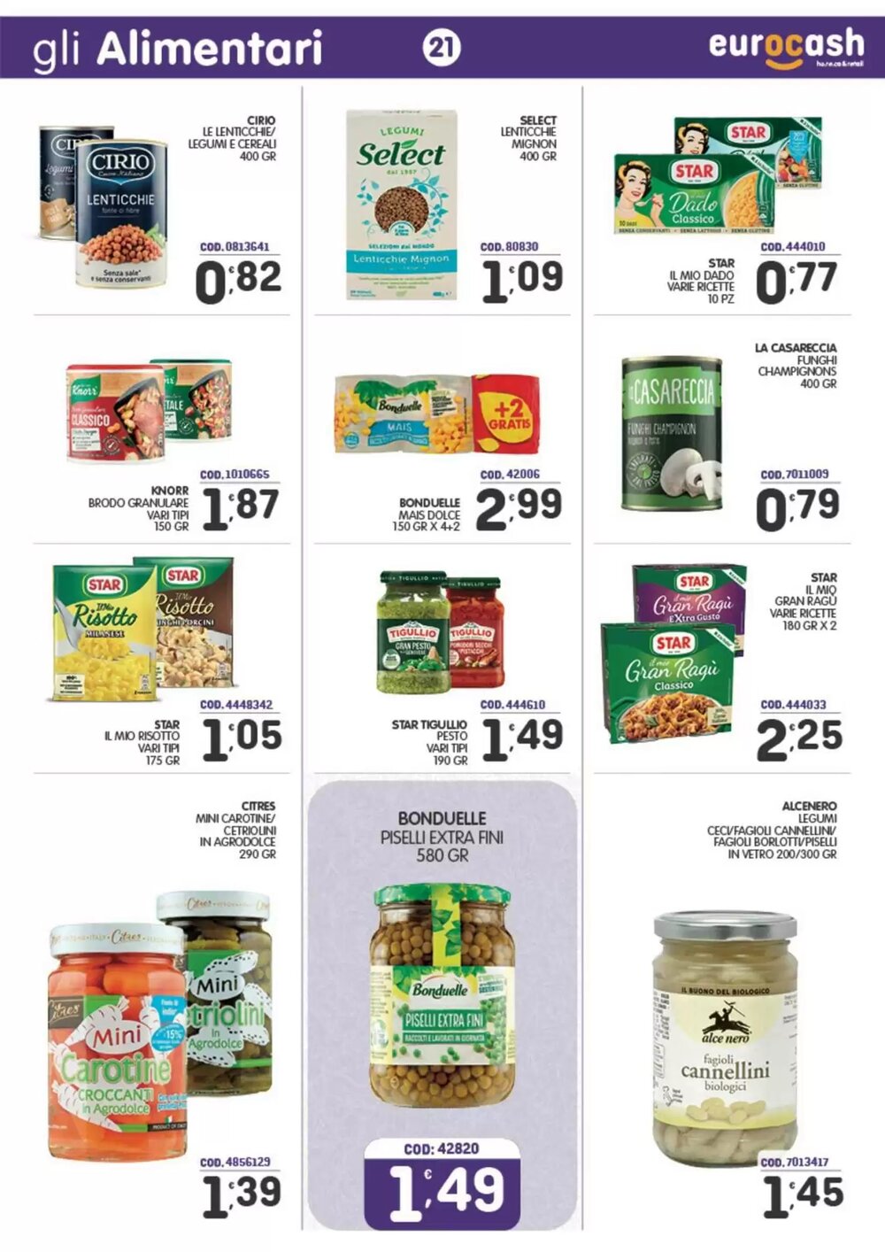 Volantino promozionale Eurocash  valide dal 23/02/2026 - Pagina 21.