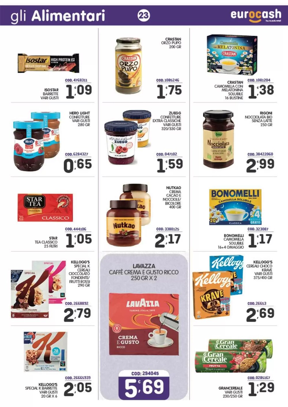 Volantino promozionale Eurocash  valide dal 23/02/2026 - Pagina 23.