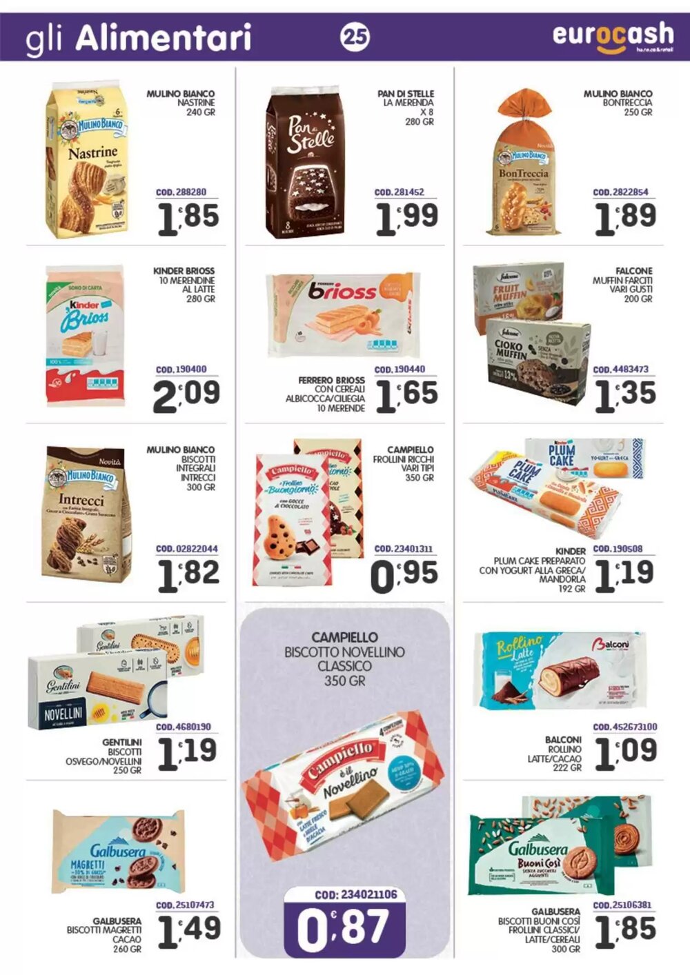 Volantino promozionale Eurocash  valide dal 23/02/2026 - Pagina 25.