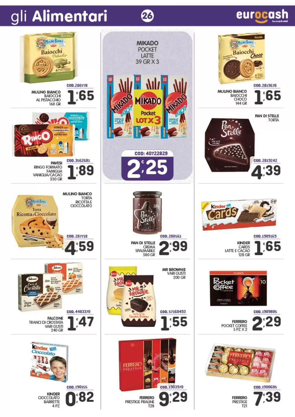 Volantino promozionale Eurocash  valide dal 23/02/2026 - Pagina 26.