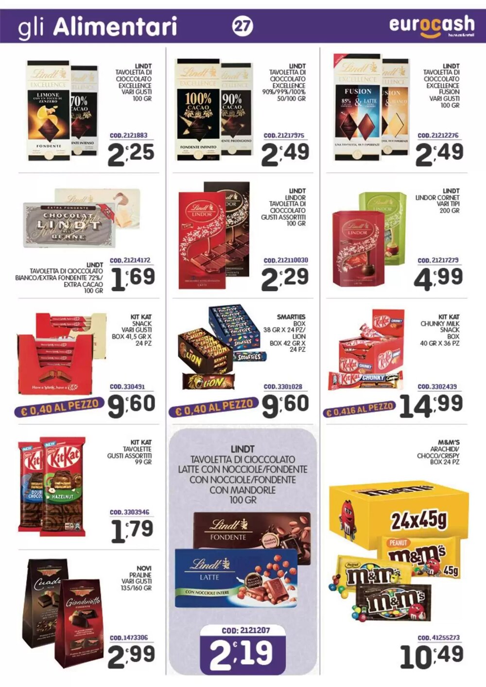 Volantino promozionale Eurocash  valide dal 23/02/2026 - Pagina 27.