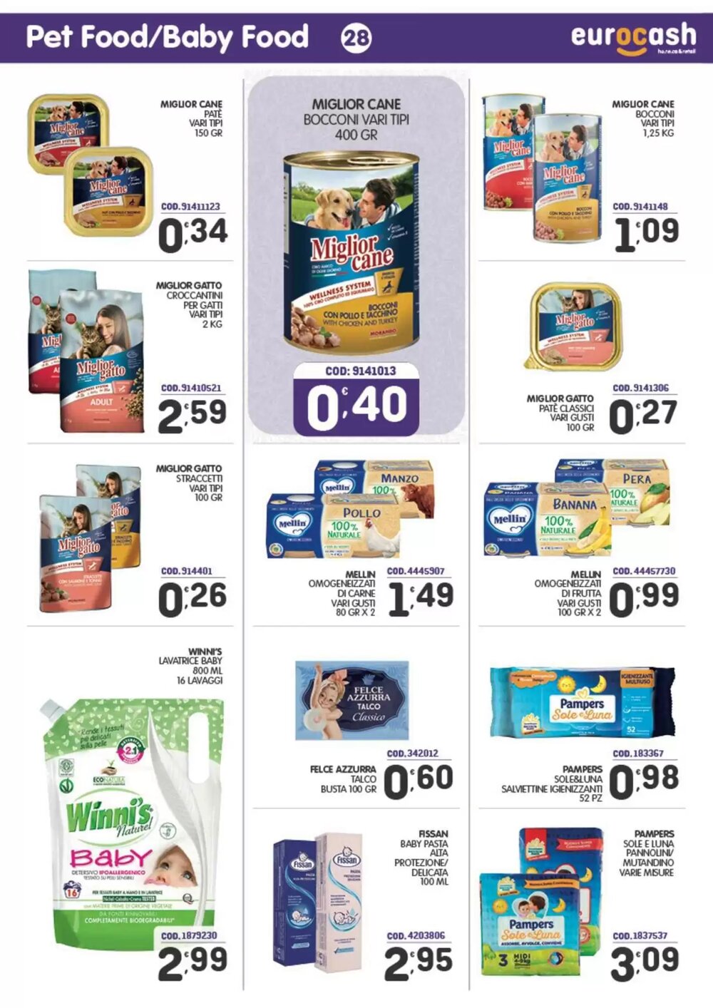 Volantino promozionale Eurocash  valide dal 23/02/2026 - Pagina 28.