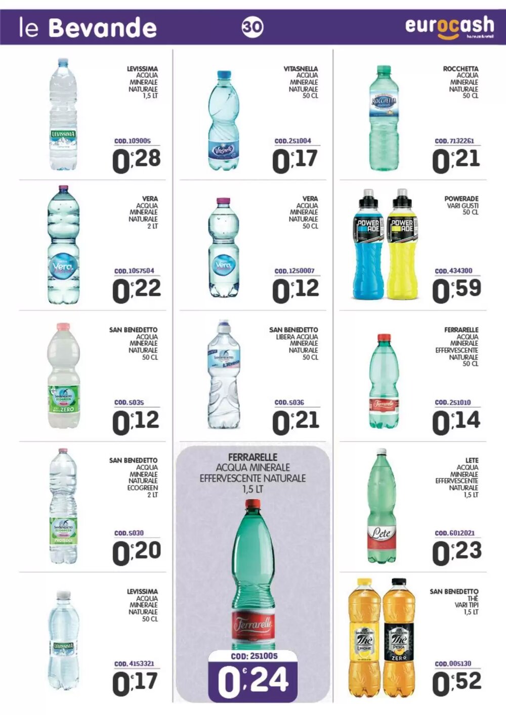 Volantino promozionale Eurocash  valide dal 23/02/2026 - Pagina 30.