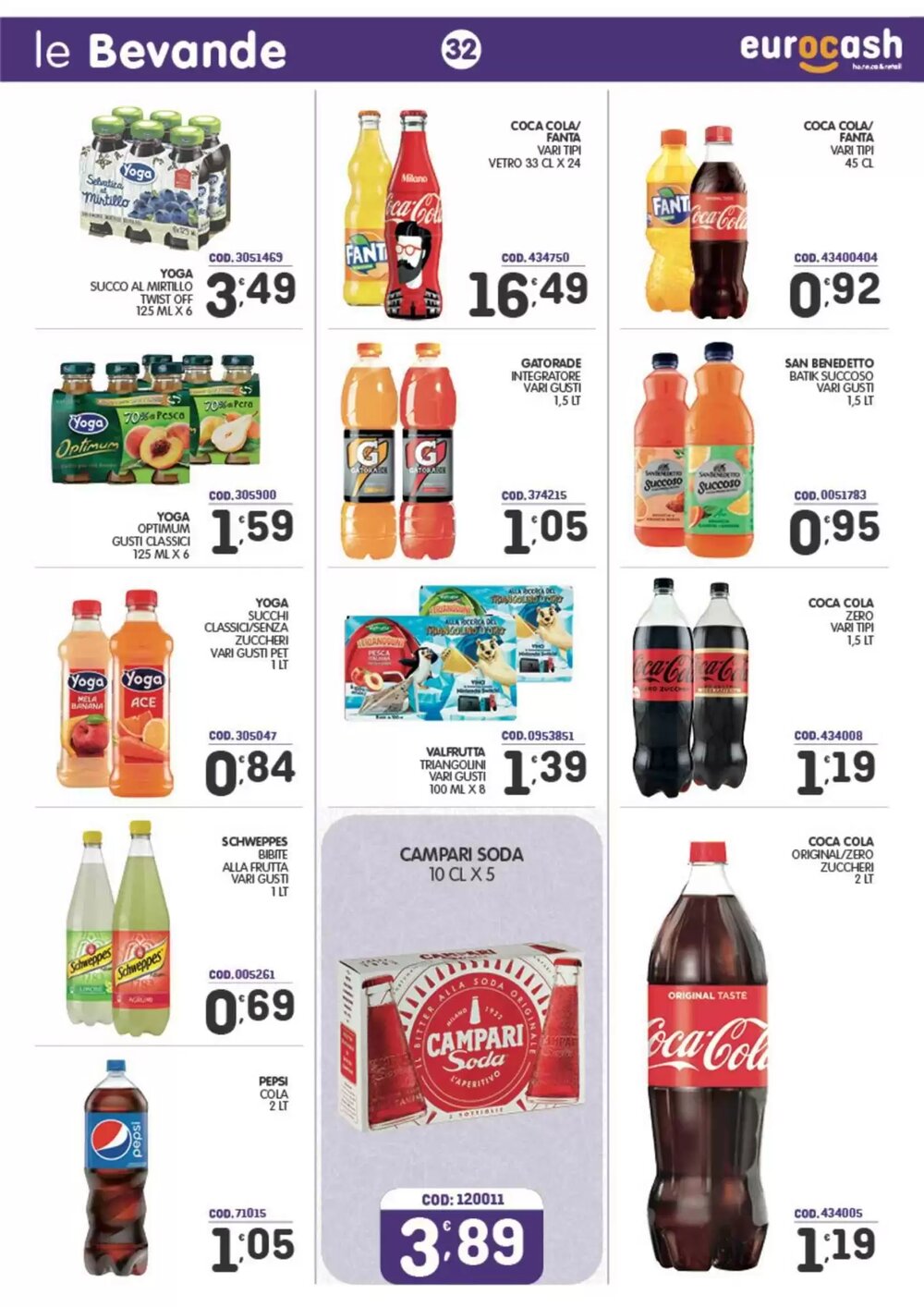 Volantino promozionale Eurocash  valide dal 23/02/2026 - Pagina 32.