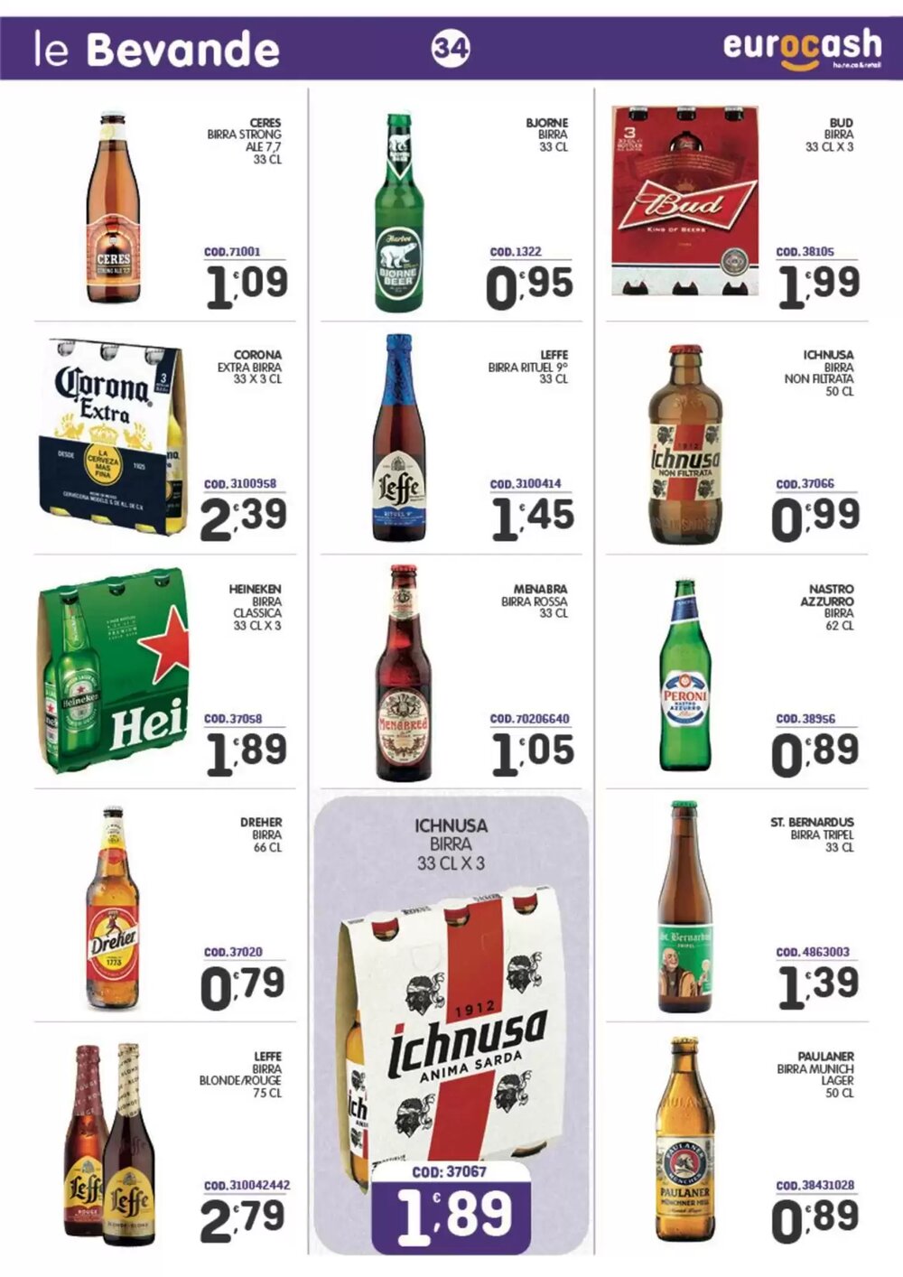 Volantino promozionale Eurocash  valide dal 23/02/2026 - Pagina 34.