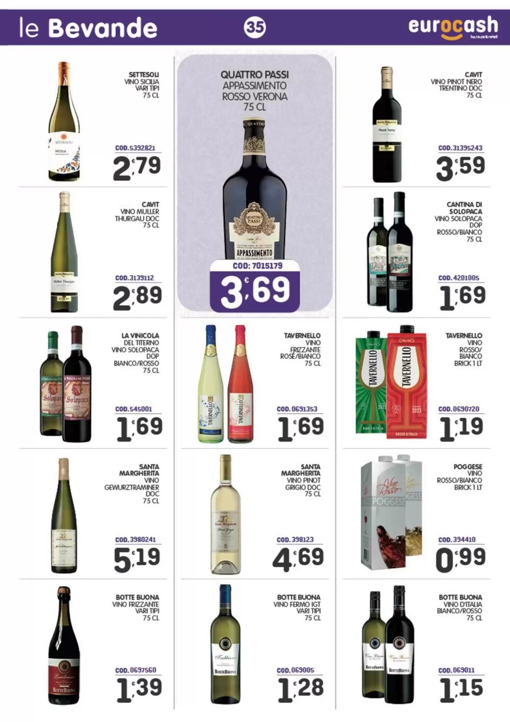 Volantino promozionale Eurocash  valide dal 23/02/2026 - Pagina 35.