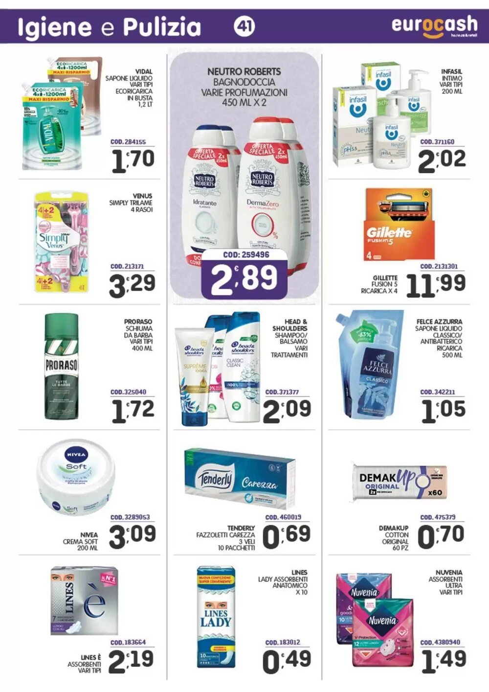Volantino promozionale Eurocash  valide dal 23/02/2026 - Pagina 41.